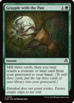 Grapple with the Past (INR-199) - Innistrad Remastered Foil [Common]