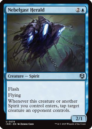 Nebelgast Herald (INR-078) - Innistrad Remastered Foil [Uncommon]