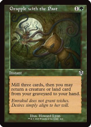 Grapple with the Past (Retro Frame) (INR-412) - Innistrad Remastered Foil [Common]