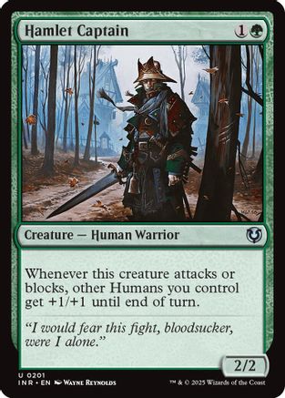 Hamlet Captain (INR-201) - Innistrad Remastered [Uncommon]