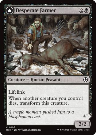 Desperate Farmer (INR-105) - Innistrad Remastered [Common]
