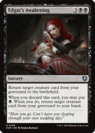 Edgar's Awakening (INR-108) - Innistrad Remastered [Uncommon]