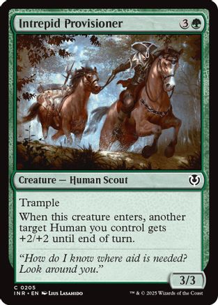 Intrepid Provisioner (INR-205) - Innistrad Remastered [Common]