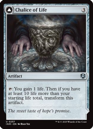 Chalice of Life (INR-257) - Innistrad Remastered Foil [Uncommon]