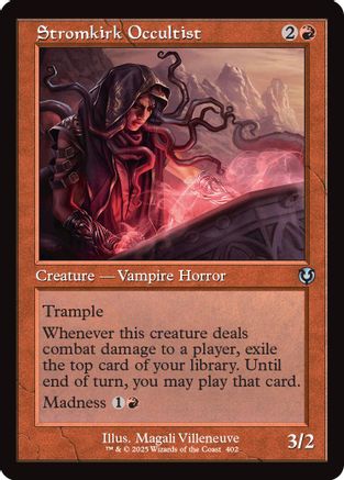 Stromkirk Occultist (Retro Frame) (INR-402) - Innistrad Remastered Foil [Uncommon]