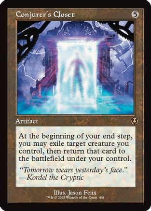 Conjurer's Closet (Retro Frame) (INR-441) - Innistrad Remastered [Rare]
