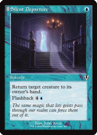 Silent Departure (Retro Frame) (INR-367) - Innistrad Remastered [Common]