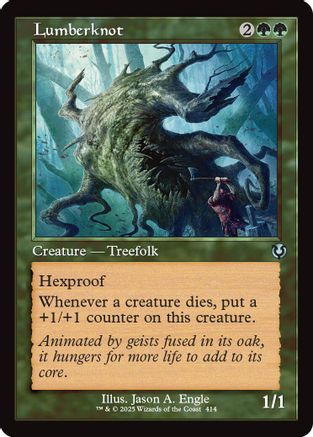Lumberknot (Retro Frame) (INR-414) - Innistrad Remastered Foil [Uncommon]