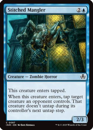 Stitched Mangler (INR-087) - Innistrad Remastered Foil [Common]