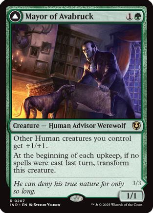 Mayor of Avabruck (INR-207) - Innistrad Remastered [Rare]