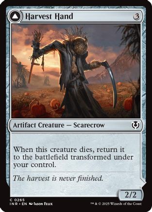 Harvest Hand (INR-265) - Innistrad Remastered Foil [Common]