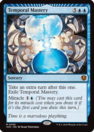 Temporal Mastery (INR-090) - Innistrad Remastered [Mythic]