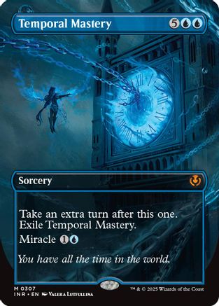Temporal Mastery (Borderless) (INR-307) - Innistrad Remastered [Mythic]