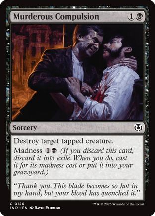 Murderous Compulsion (INR-126) - Innistrad Remastered [Common]