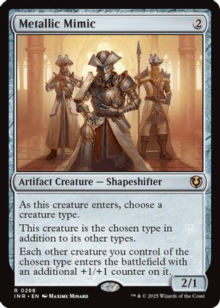Metallic Mimic (INR-268) - Innistrad Remastered Foil [Rare]