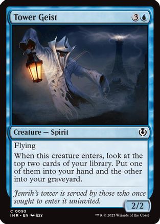 Tower Geist (INR-093) - Innistrad Remastered [Common]