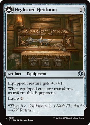 Neglected Heirloom (INR-269) - Innistrad Remastered Foil [Uncommon]