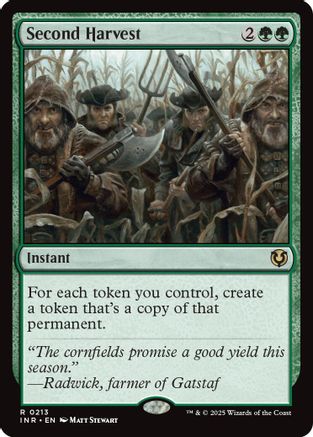 Second Harvest (INR-213) - Innistrad Remastered [Rare]