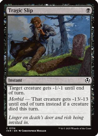 Tragic Slip (INR-134) - Innistrad Remastered Foil [Common]