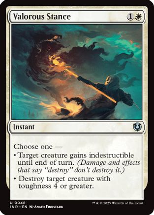 Valorous Stance (INR-048) - Innistrad Remastered [Uncommon]