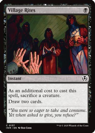 Village Rites (INR-137) - Innistrad Remastered [Common]