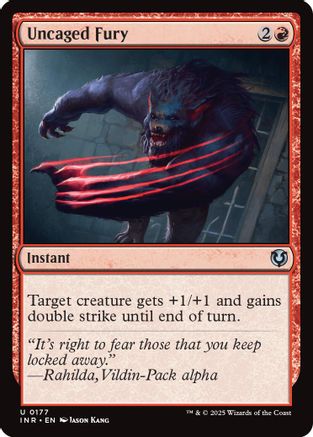 Uncaged Fury (INR-177) - Innistrad Remastered [Uncommon]
