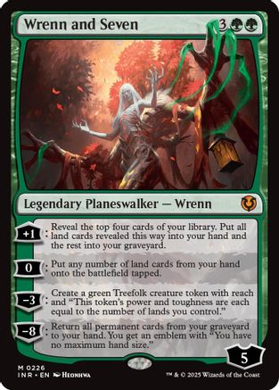 Wrenn and Seven (INR-226) - Innistrad Remastered [Mythic]