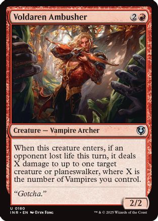 Voldaren Ambusher (INR-180) - Innistrad Remastered [Uncommon]