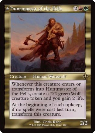 Huntmaster of the Fells (Retro Frame) (INR-470) - Innistrad Remastered [Rare]