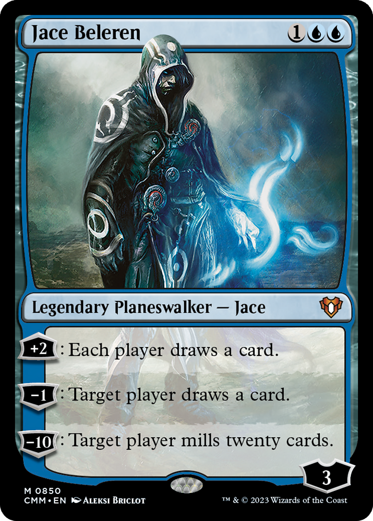 Jace Beleren (CMM-850) - Commander Masters [Mythic]