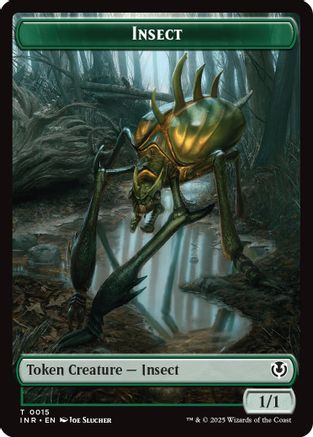 Insect // Spider Double-Sided Token (INR-15 // 16) - Innistrad Remastered [Token]