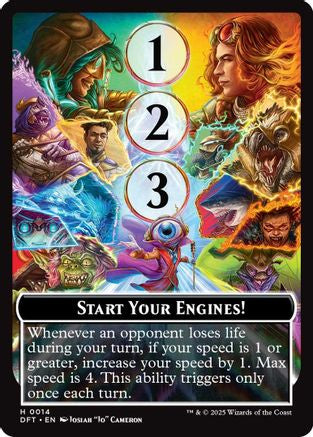 Start Your Engines! // Max Speed (DFT-014) - Aetherdrift [Token]