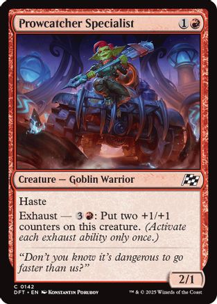 Prowcatcher Specialist (DFT-142) - Aetherdrift Foil [Common]