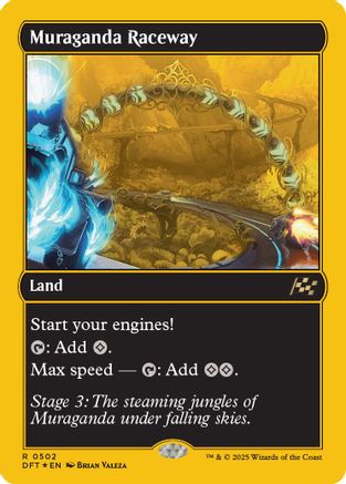Muraganda Raceway (First-Place Foil) (DFT-502) - Aetherdrift Foil [Rare]