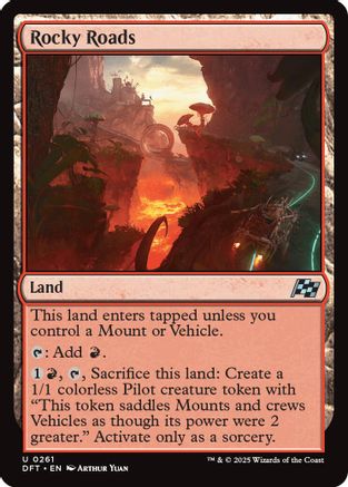 Rocky Roads (DFT-261) - Aetherdrift Foil [Uncommon]