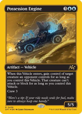 Possession Engine (First-Place Foil) (DFT-438) - Aetherdrift Foil [Rare]