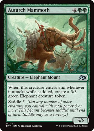 Autarch Mammoth (DFT-153) - Aetherdrift [Uncommon]
