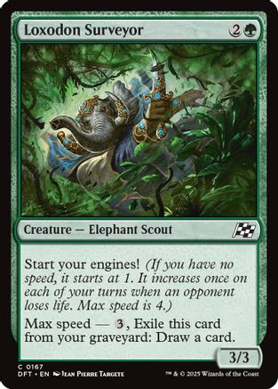 Loxodon Surveyor (DFT-167) - Aetherdrift Foil [Common]