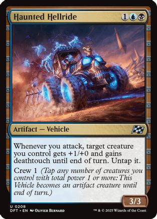 Haunted Hellride (DFT-208) - Aetherdrift [Uncommon]