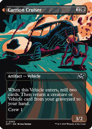 Carrion Cruiser (Borderless) (DFT-305) - Aetherdrift [Uncommon]