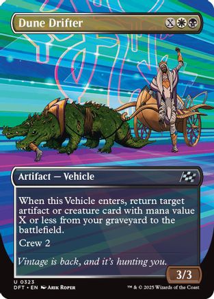 Dune Drifter (Borderless) (DFT-323) - Aetherdrift [Uncommon]