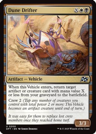 Dune Drifter (DFT-200) - Aetherdrift [Uncommon]