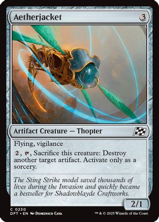 Aetherjacket (DFT-230) - Aetherdrift Foil [Common]