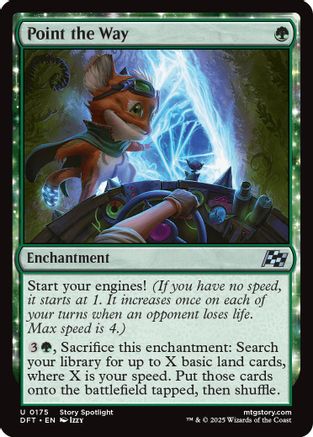 Point the Way (DFT-175) - Aetherdrift [Uncommon]