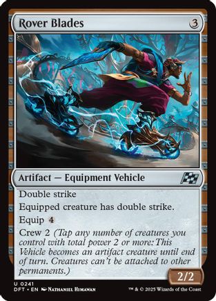Rover Blades (DFT-241) - Aetherdrift Foil [Uncommon]