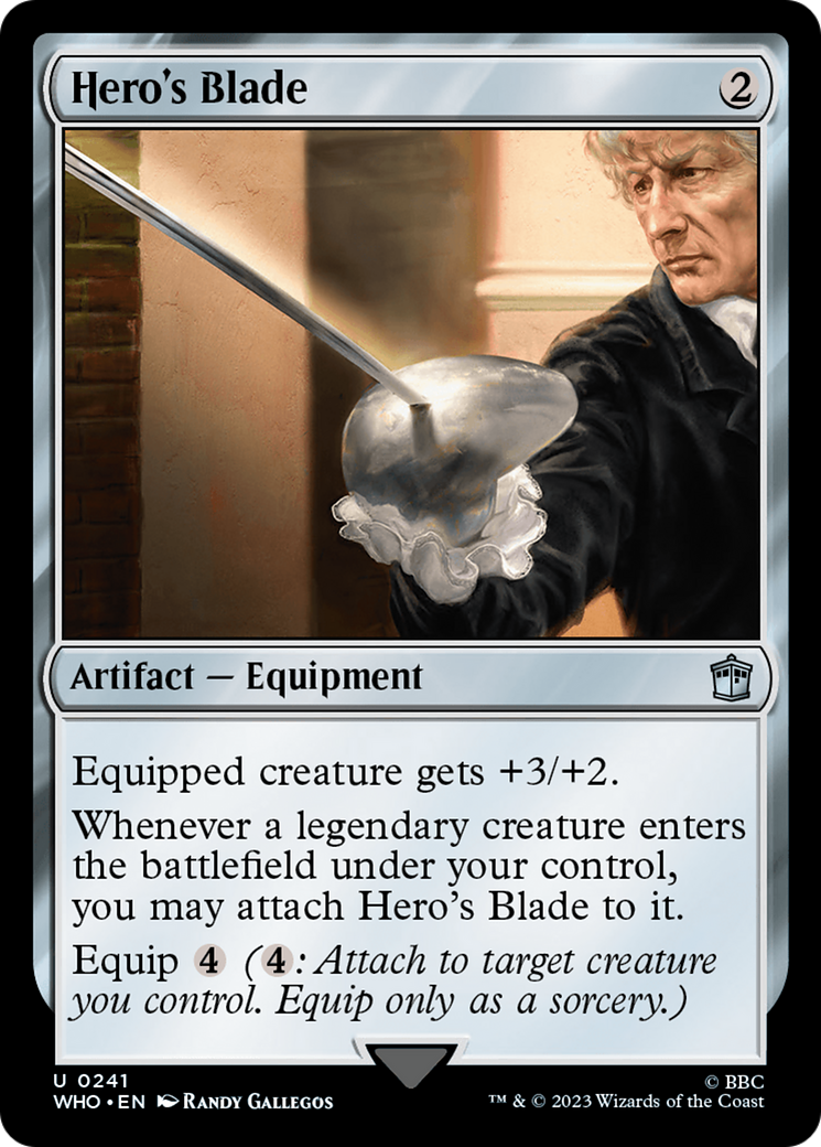 Hero's Blade (WHO-241) - Doctor Who [Uncommon]