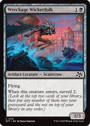 Wreckage Wickerfolk (DFT-110) - Aetherdrift [Common]