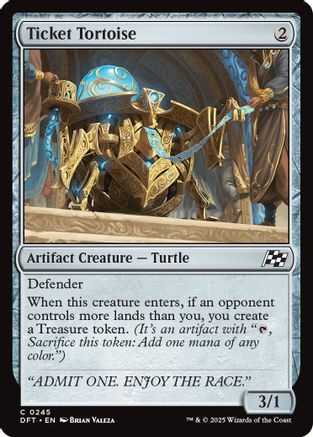 Ticket Tortoise (DFT-245) - Aetherdrift [Common]