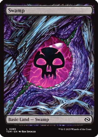 Swamp (0289) (TDM-289) - Tarkir: Dragonstorm [Land]