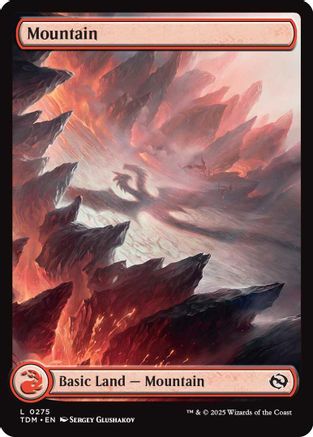 Mountain (0275) (TDM-275) - Tarkir: Dragonstorm [Land]